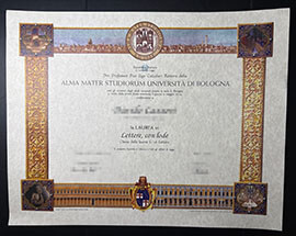 purchase realistic Universita di Bologna degree
